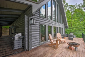 Luxe Jasper Cabin with Deck and Blue Ridge Mtn Views!